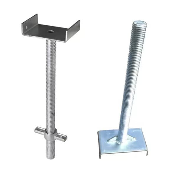 Adjustable U Head Jack, Solid